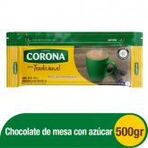 Chocolate CORONA 500g x 16 pastillas x 48 barras