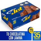 Chocolatina JET Leche 12 plex x 35 unidades x 30g